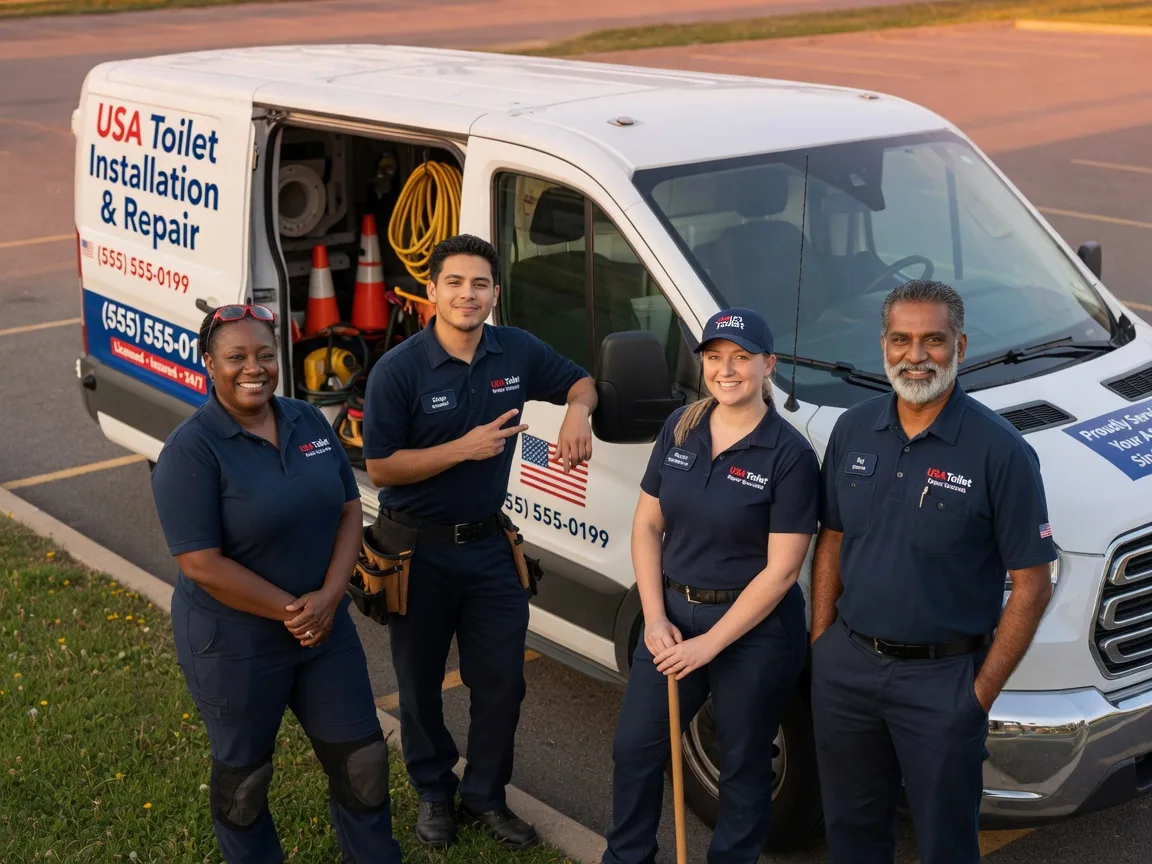 Toilet Installation company in Provencal, LA
